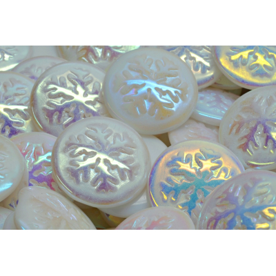 Skleněný kabošon č. 1489 - 21 mm