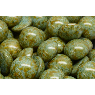 Skleněný kabošon č. 1474 - 16 mm