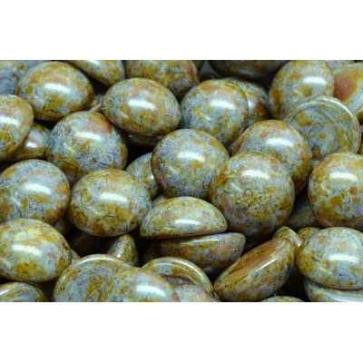 Skleněný kabošon č. 1460 - 14 mm