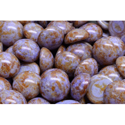 Skleněný kabošon č. 1459 - 14 mm