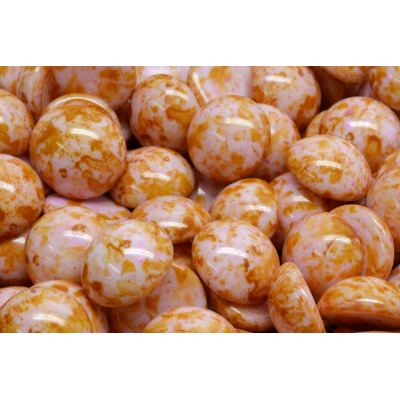 Skleněný kabošon č. 1454 - 14 mm