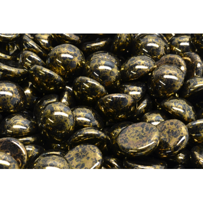 Skleněný kabošon č. 1445 - 12 mm