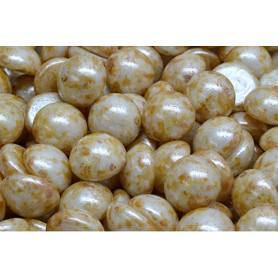 Skleněný kabošon č. 1436 - 12 mm