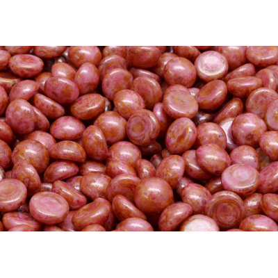 Skleněný kabošon č. 1410 - 8 mm