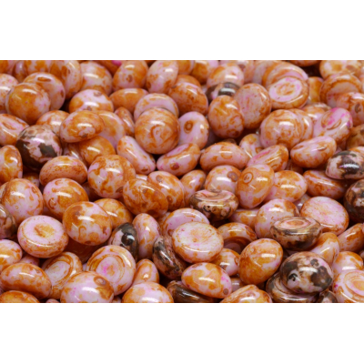 Skleněný kabošon č. 1406 - 8 mm