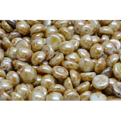 Skleněný kabošon č. 1404 - 8 mm