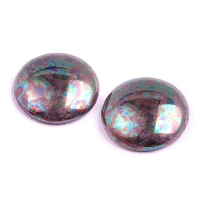 Skleněný kabošon č. 1260 - 25 mm