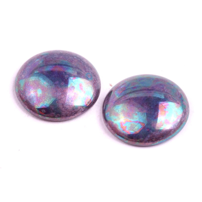 Skleněný kabošon č. 1258 - 25 mm