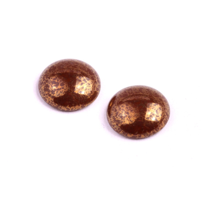 Skleněný kabošon č. 1234 - 18 mm