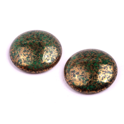 Skleněný kabošon č. 1224 - 25 mm