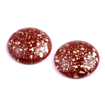 Skleněný kabošon č. 1205 - 25 mm