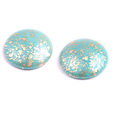 Skleněný kabošon č. 1204 - 25 mm