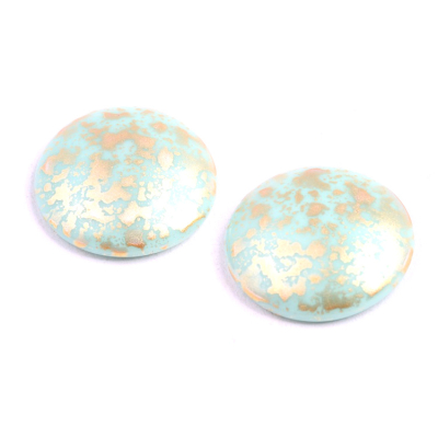 Skleněný kabošon č. 1203 - 25 mm