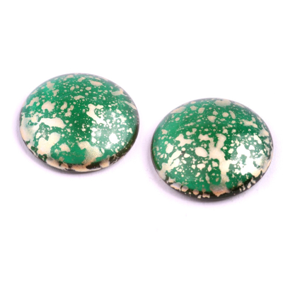 Skleněný kabošon č. 1184 - 25 mm