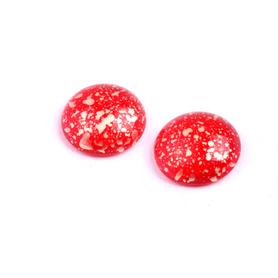 Skleněný kabošon č. 1172 - 18 mm