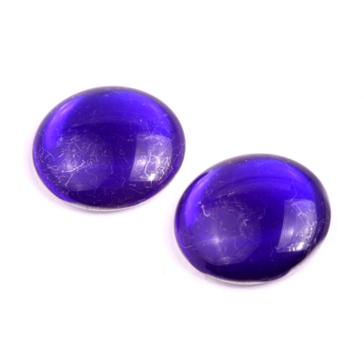 Skleněný kabošon č. 1142 - 25 mm