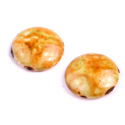 Skleněný kabošon č. 1109 - 25 mm