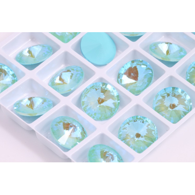Rivoli 14 mm - Aquamarine č. 390