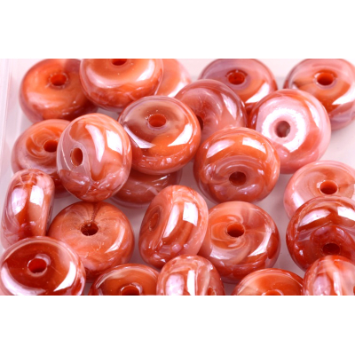 Plastové korálky 330 (14.5x7.5mm)