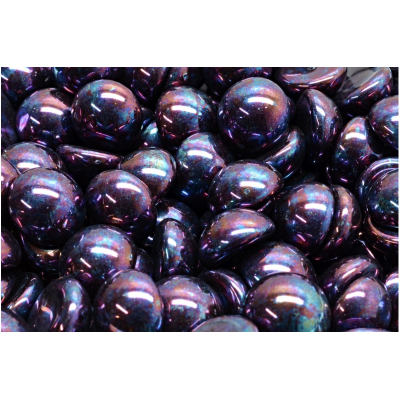 Skleněný kabošon č. 1484 - 12 mm