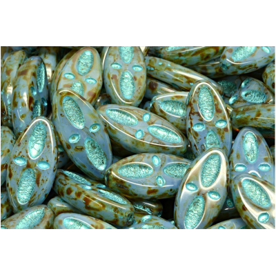 Korálky Eyed Ship č.3862 (20x9mm)