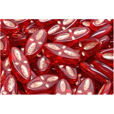 Korálky Eyed Ship č.3871 (20x9mm)