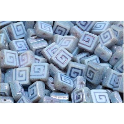 Ploškovaný keltský čtvereček 9x9 mm č. 25