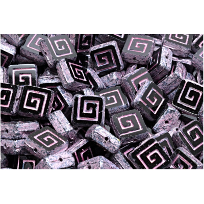 Ploškovaný keltský čtvereček 9x9 mm č. 29