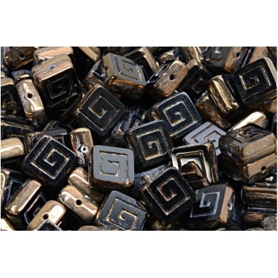 Ploškovaný keltský čtvereček 9x9 mm č. 30