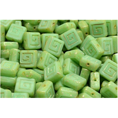 Ploškovaný keltský čtvereček 9x9 mm č. 31