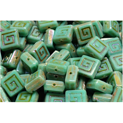 Ploškovaný keltský čtvereček 9x9 mm č. 36