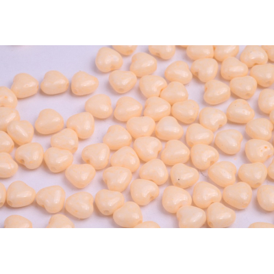 Korálky srdíčka č.4386 (6x6mm)