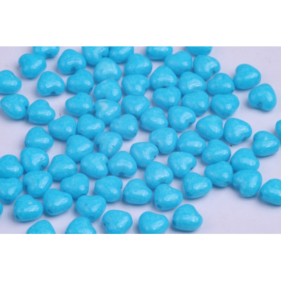 Korálky srdíčka č.4389 (6x6mm)