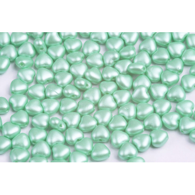 Korálky srdíčka č.177 (6x6mm)