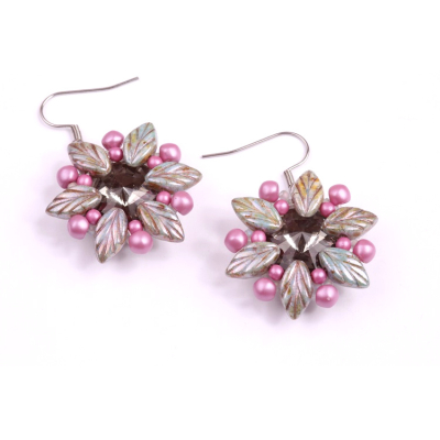 Náušnice Fani č. 1562 - stavebnice