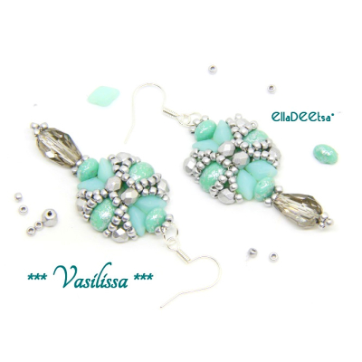 Náušnice Vasilissa č. 1539 - stavebnice