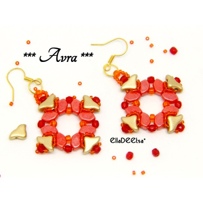 Náušnice Avra č. 1510 - stavebnice