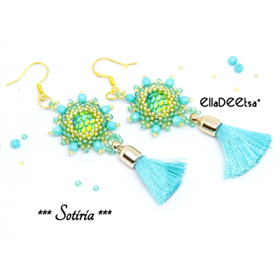 Náušnice Sotiria č. 1455 - stavebnice