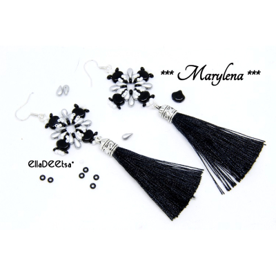 Náušnice Marylena č. 1410 - stavebnice