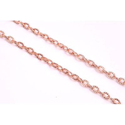 Řetízek rose gold 2 (1m)