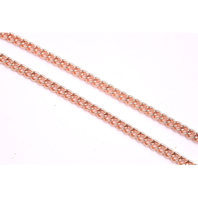 Řetízek rose gold 4 (1m)