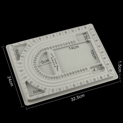 Korálkovací podložka na náhrdelníky velká