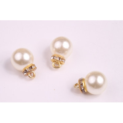 Perlička s rondelkou 12mm