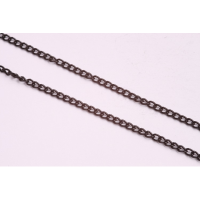 Řetízek černý 6 (1m)