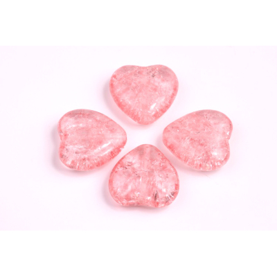 Korálky srdíčka č.3915 (15x16mm)