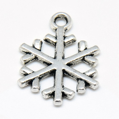 Kov 153 Sněhová vločka (20x15x1.5mm)