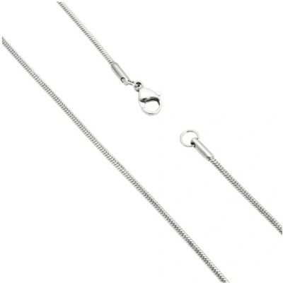 Řetízek hadí na krk ocel č.6