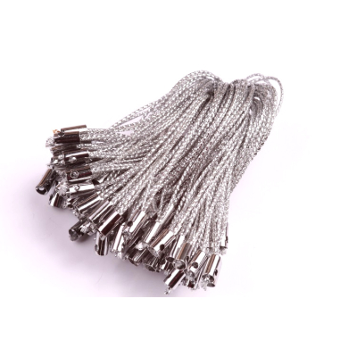 Šňůrka na mobil bez kroužku štříbrná č. 10