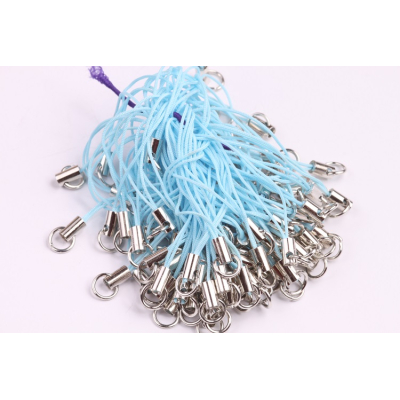 Šňůrka na mobil modrá světlá č. 23