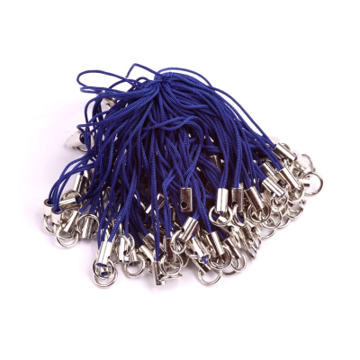 Šňůrka na mobil modrá tmavá č. 25